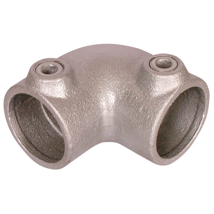 FT Pro - PCLAMPS-125-4 4 X 65MM 2 Way Elbow 90 Pipe Clamps Hand Rail - pneumaticsystems