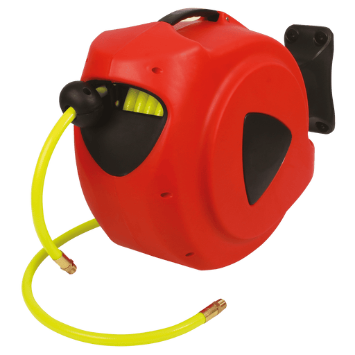 FT Pro - ZA05-15-38-HIVIS Hose Reel 3/8" X 15M 3/8" BSPT Hi-Vis - pneumaticsystems