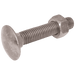 FT Pro - NBM1060 Nut and Bolt M10 X 60 Sq Rd Hex - pneumaticsystems