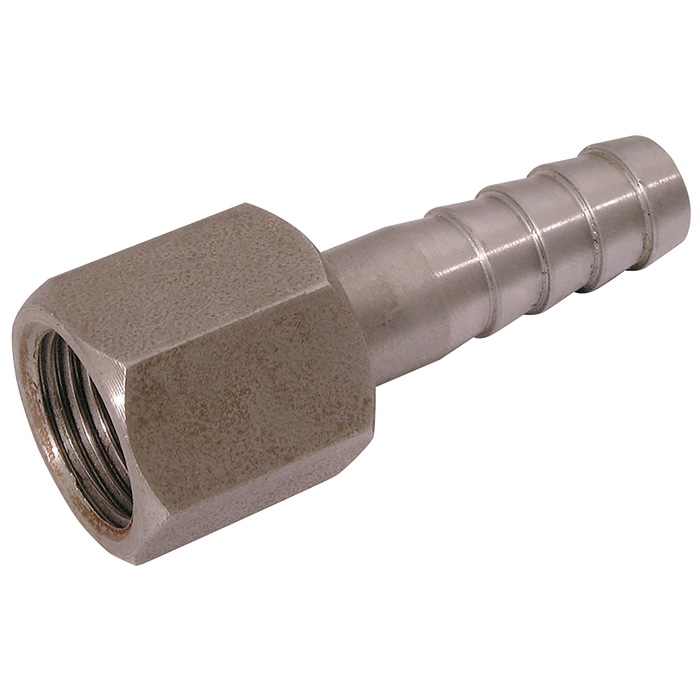 FT Pro - NTC12 1/2" BSPP Female Nut and Tail C Mild Steel - pneumaticsystems