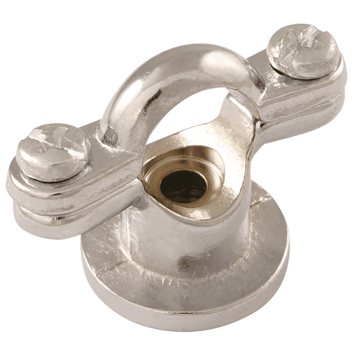 FT Pro - EPS-DPBSP28CP-S 28MM OD Dual Purpose Pipe Clip Chrome Plated - pneumaticsystems