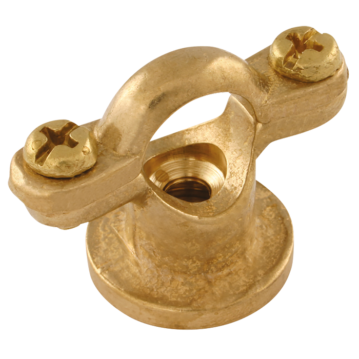 FT Pro - EPS-DPBSP54-S 54MM OD Dual Purpose Pipe Clip Brass - pneumaticsystems