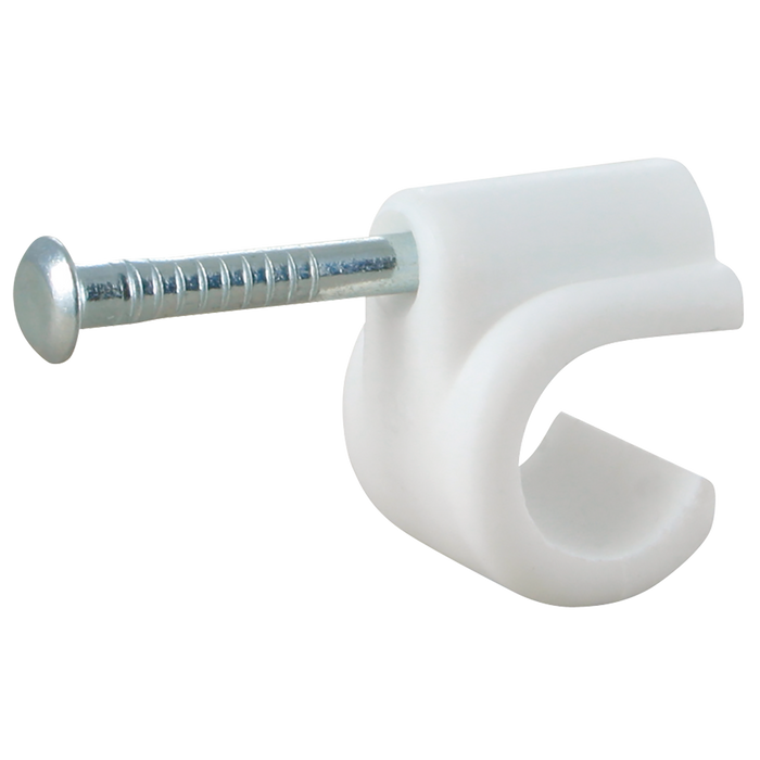 FT Pro - NCW-22 22MM Universal White Nail Clips Pack Of 100 - pneumaticsystems