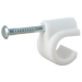 FT Pro - NCW-22 22MM Universal White Nail Clips Pack Of 100 - pneumaticsystems