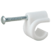 FT Pro - NCW-15 15MM Universal White Nail Clips Pack Of 100 - pneumaticsystems