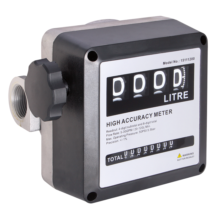 FT Pro - J1581400 Diesel F.METER 8 Digit Non-Reset - pneumaticsystems