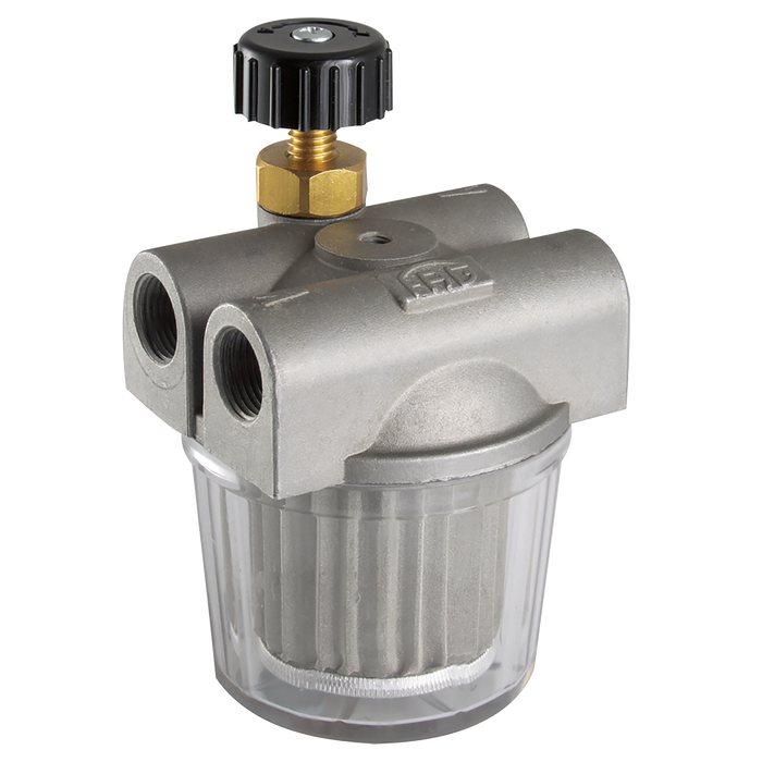 FT Pro - 20250/PL-100UM 3/8" Plastic Tenite Filter S20250 100UM - pneumaticsystems