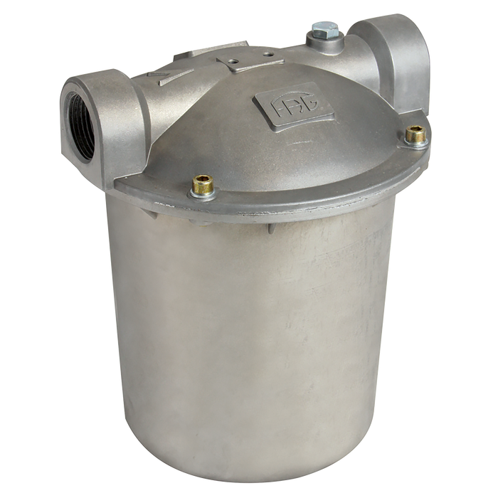 FT Pro - 20402/10-100UM 1.1/4" Fuel Oil Filter w/o Heating Element 100UM - pneumaticsystems