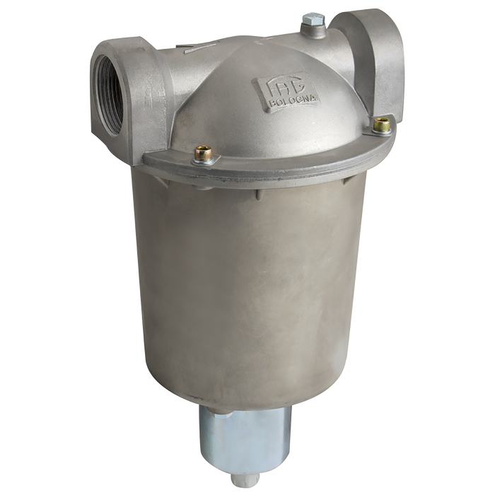 FT Pro - 20453/10-100UM 1.1/2" Fuel Oil Filter w/o Heat Element 100UM - pneumaticsystems