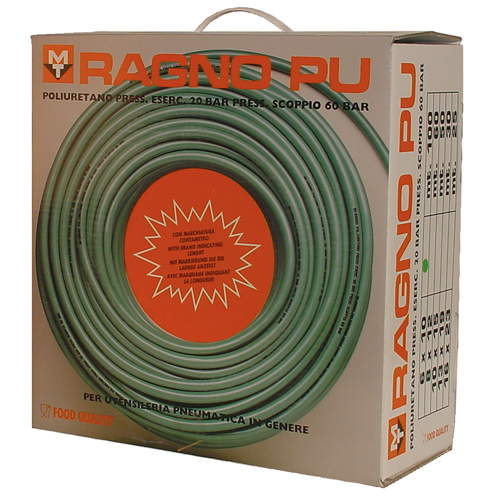 FT Pro - 18121913 13MM X 19MM RAGNO PU Food Grade Hose 30M - pneumaticsystems