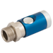 FT Pro - 025S08EG17 3/8" BSPP Male Euro Profile, Safety Coupling - pneumaticsystems