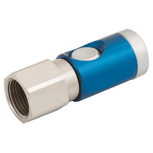 FT Pro - 025S08DG21 1/2" BSPP Female Euro Profile, Safety Coupling - pneumaticsystems