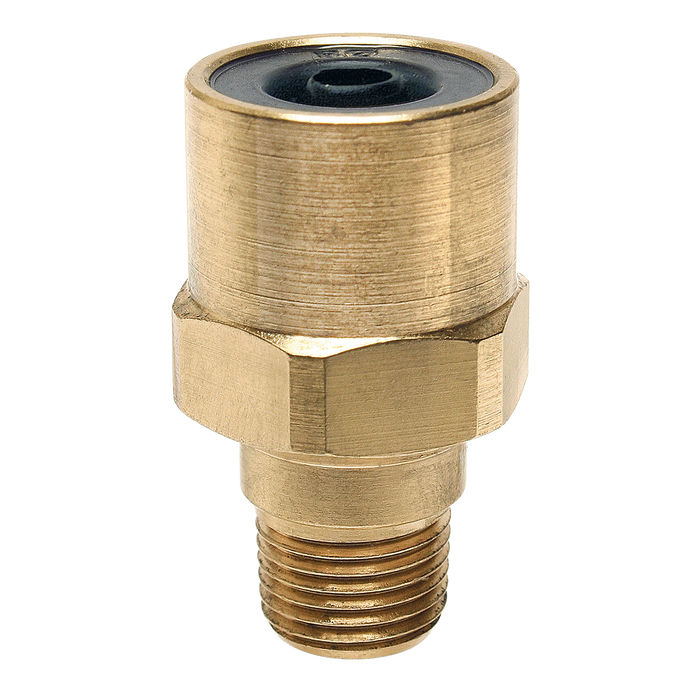 1/8" Npt Male X 8Mm Od Straight Adaptor