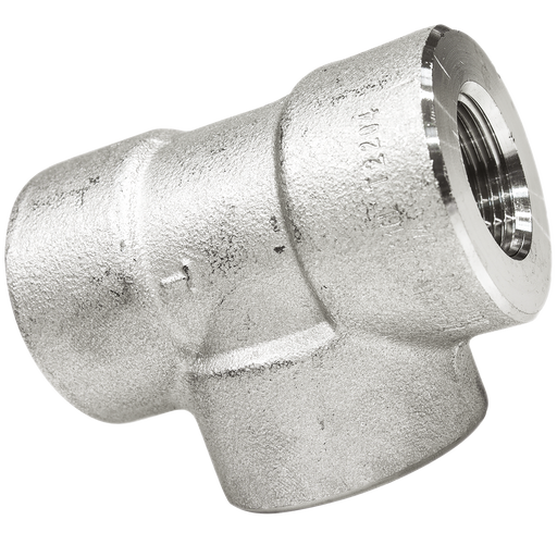 FT Pro - 1012-0058 3/8" BSPT F/F/F Equal Tee 3K 316/L - pneumaticsystems