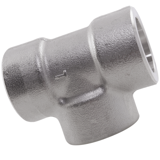 FT Pro - 1012-0068 3/4" Socket Weld Equal Tee 3K 316/L - pneumaticsystems