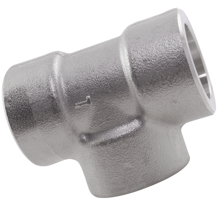 FT Pro - 1012-0069 1" Socket Weld Equal Tee 3K 316/L - pneumaticsystems