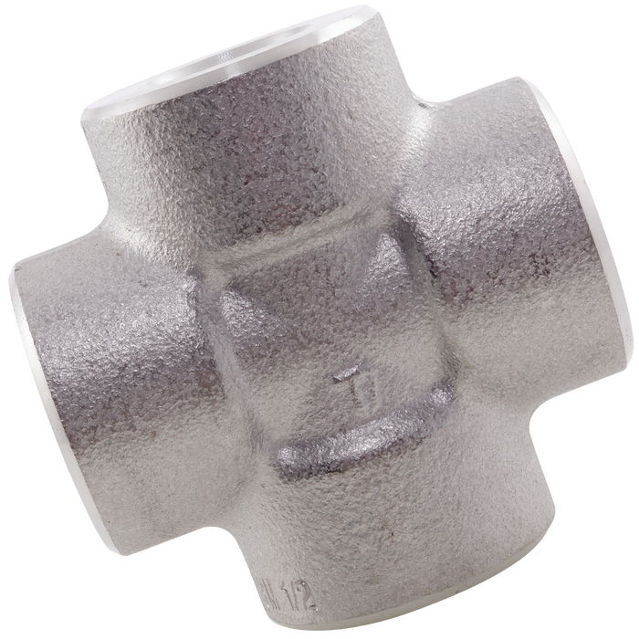 FT Pro - 1012-0087 1.1/2" Socket Weld Equal Cross 3K 316/L - pneumaticsystems
