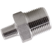 FT Pro - 1012-0171 3/4" X 1/2" BSPT M/M Red Nipple 3K 316L - pneumaticsystems