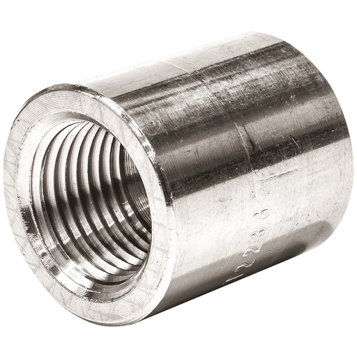 FT Pro - 1012-0241 2 "" X 1" NPT F/F Red Coupling 3K 316L - pneumaticsystems