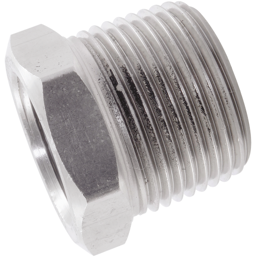 FT Pro - 1012-0290 1" X 3/8" BSPT Male/Female Red Bush 3K 316L - pneumaticsystems