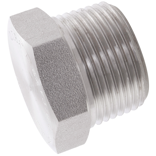 FT Pro - 1012-0310 1/4" BSPT Hex Plug 6K 316/L - pneumaticsystems