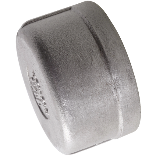 FT Pro - 1012-0323 1.1/4" NPT F Round Cap 3K 316/L - pneumaticsystems
