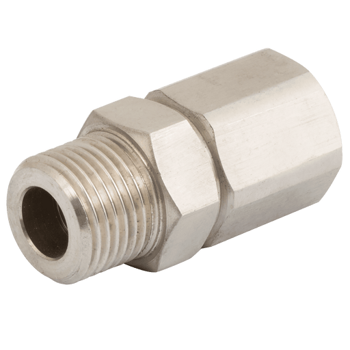 FT Pro - 21-055 1/4" BSP Male/Female SS Swivel Coupler Standard - pneumaticsystems