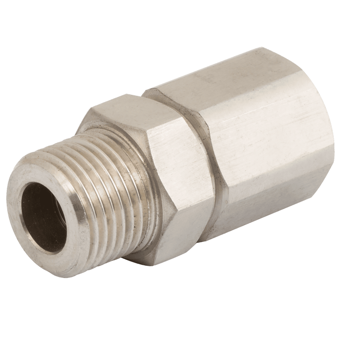 FT Pro - 21-055 1/4" BSP Male/Female SS Swivel Coupler Standard - pneumaticsystems