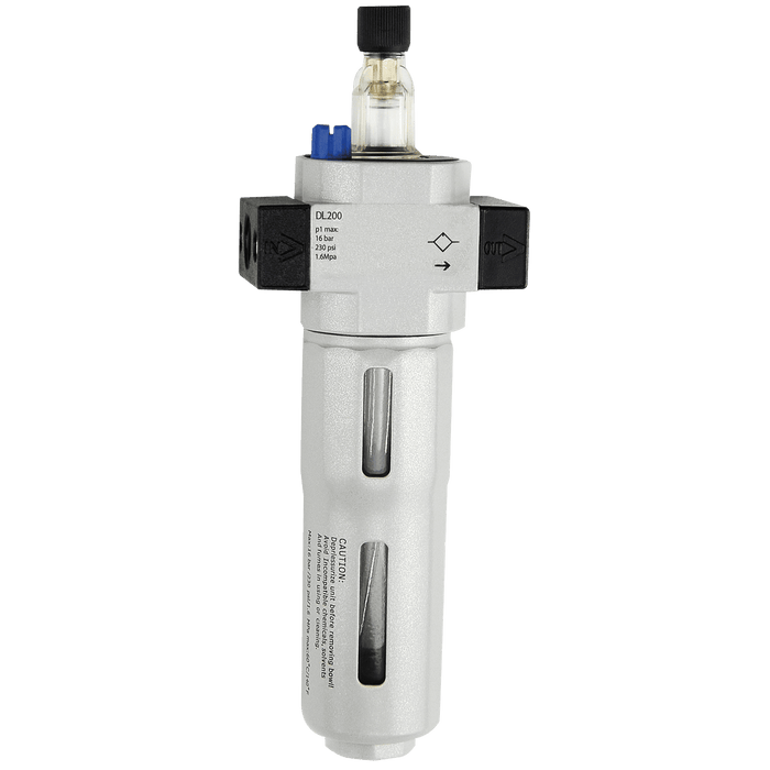 FT Pro - DL200-01 1/8" BSP Parallel Female Filter Regulator Lubricator - pneumaticsystems