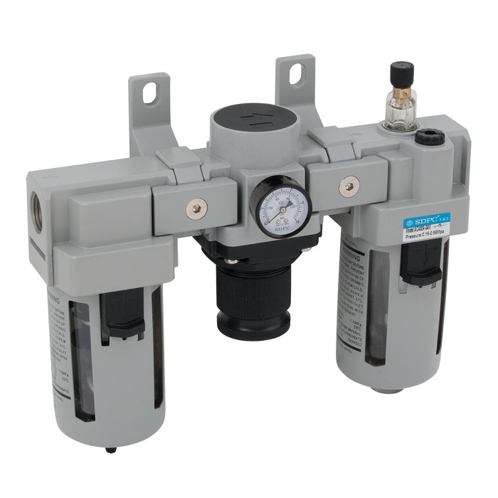 FT Pro - FM2-50-10-C 1" BSP Parallel Female Filter Regulator Lubricator - pneumaticsystems