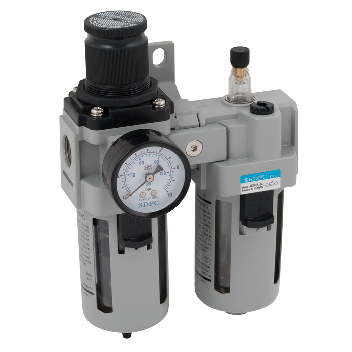 FT Pro - FM2-51-10-C 1" BSP Parallel Female Filter Regulator Lubricator - pneumaticsystems
