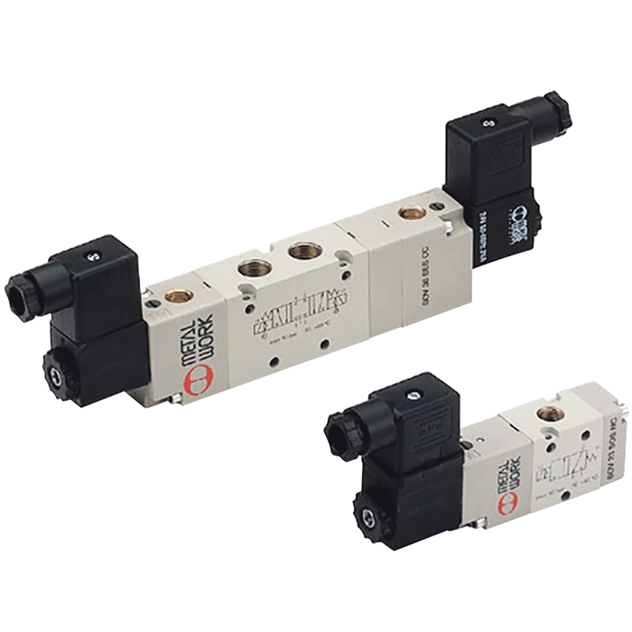 Metalwork - 7040022100 S70 3/8 5/3 Solenoid/Solenoid Closed Center Valve - pneumaticsystems