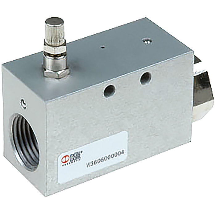 Metalwork - W3606000002 In-Line Soft Start VAP Valve 1/4 - pneumaticsystems