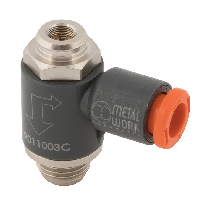 Metalwork - 9011605B Techno Filter Regulator 6mm x 1/8 - pneumaticsystems
