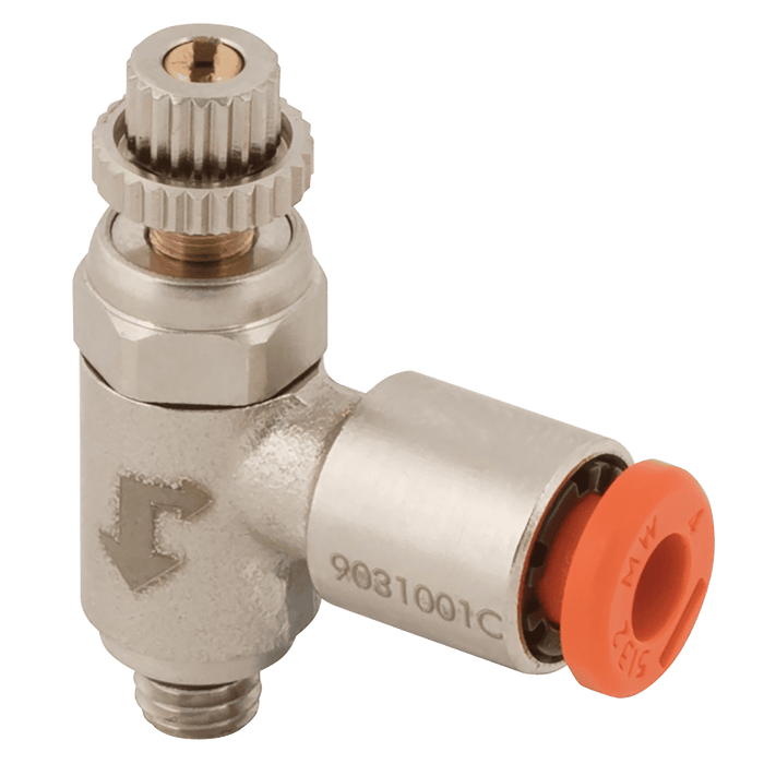 Metalwork - 9031007C MRF/C Flow Regulator 6 x 1/4 - pneumaticsystems
