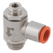 Metalwork - 9001002C MRFC/O Flow Micro-Regulator 5mm x M5 - pneumaticsystems