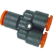 Metalwork - 2023003 R23 6mm Techno Y Union Fitting - pneumaticsystems