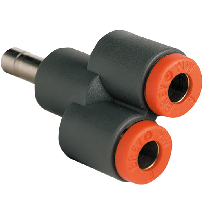 Metalwork - 2L24004 RL24 8mm Techno Stem Y Pneumatic Fitting - pneumaticsystems