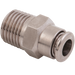 Metalwork - 2F01C10 F-E 8mm x 1/4" Taper Male Stud Fitting - pneumaticsystems