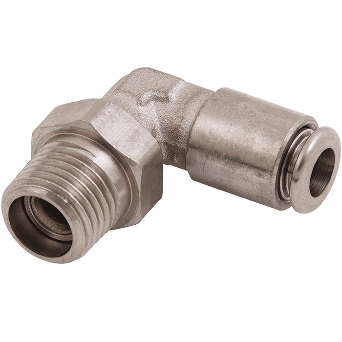 Metalwork - 2F31C12 F-E 8mm x 3/8" Taper Elbow Fitting - pneumaticsystems