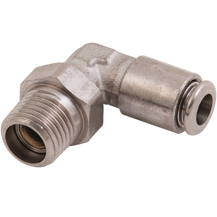 Metalwork - 2F31C09 F-E 6mm x 1/4 Taper Elbow Fitting - pneumaticsystems