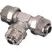 Metalwork - 2309002 C9 8/6 Pneumatic Tee Fitting - pneumaticsystems
