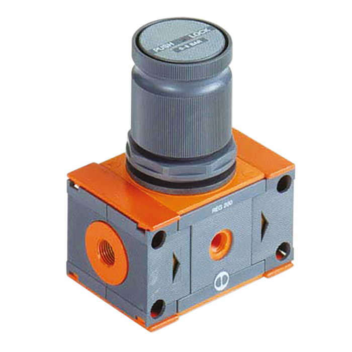Metalwork - 3602003 Skillair 200 1/2 Pressure Regulator 0-8 Bar - pneumaticsystems
