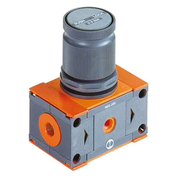 Metalwork - 4502002 Skillair 300 3/4 Pressure Regulator 0-8 Bar - pneumaticsystems