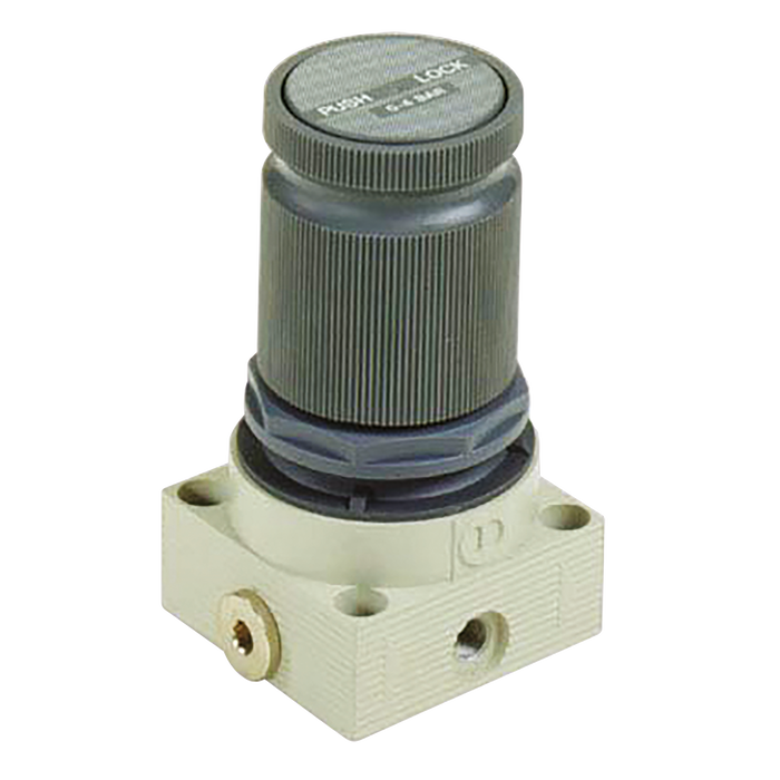 Metalwork - 3206002 Skillair 1/4 Pilot Operated Pressure Regulator 0-4 Bar - pneumaticsystems