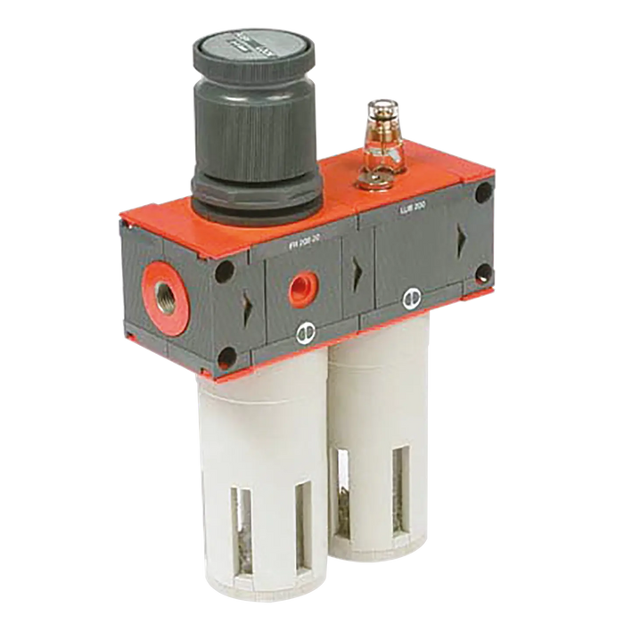 Metalwork - 3585002 Skillair 200 3/8 Filter and Lubricator 20 Micron - pneumaticsystems