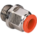 Metalwork - 2001016 R1 14mm x 3/8 Male Stud Pneumatic Fitting - pneumaticsystems