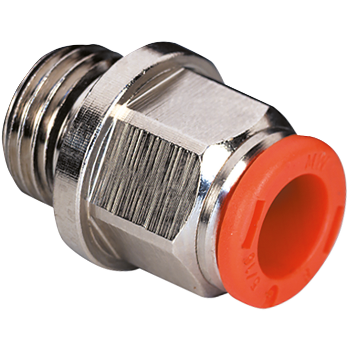 Metalwork - 2001017 R1 14mm x 1/2 Male Stud Pneumatic Fitting - pneumaticsystems