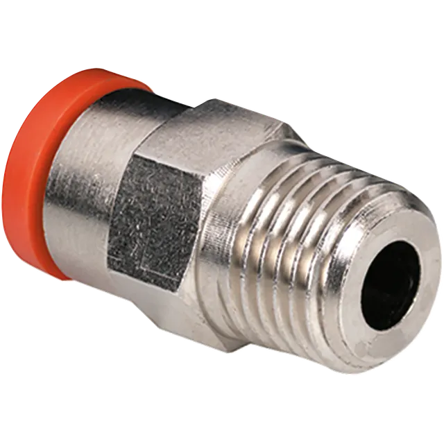 Metalwork - 2001C15T R1C 12mm x 3/8 Male Stud Taper PTFE Fitting - pneumaticsystems