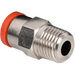 Metalwork - 2001C15T R1C 12mm x 3/8 Male Stud Taper PTFE Fitting - pneumaticsystems